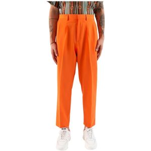 Corsinelabedoli, Heren, Broeken, Oranje, Maat: XS Wol,