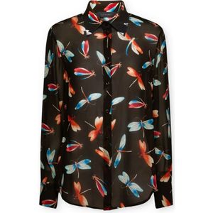 Elena Mirò, Dames, Blouses & Shirts, Veelkleurig, Maat: M
