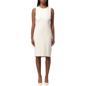 Polo Ralph Lauren, Dames, Jurken, Beige, Maat: 2XL Katoen,