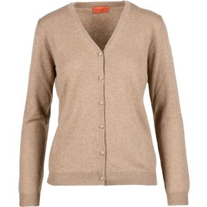 Ballantyne, Dames, Truien, Bruin, Maat: M Kasjmier,