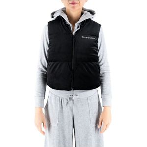 Juicy Couture, Dames, Jassen, Zwart, Maat: XS Velours,