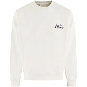 Bram's Fruit, Heren, Sweatshirts & Hoodies, Beige, Maat: S