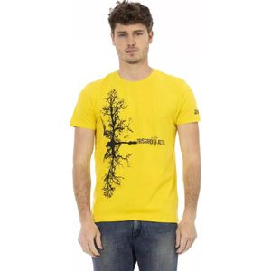 Trussardi - Action - T-shirt - Geel - Katoen