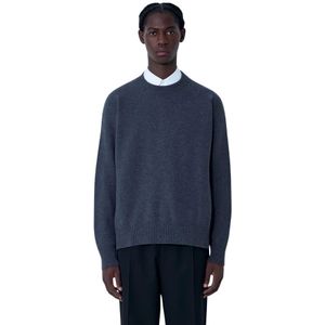 Jil Sander, Heren, Truien, Grijs, Maat: L Wol,