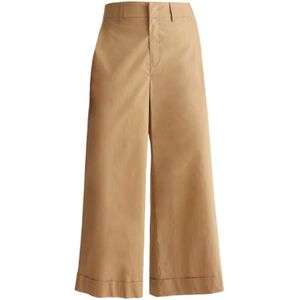 Liu Jo, Dames, Broeken, Bruin, Maat: XS Katoen,