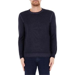 Paul & Shark, Heren, Truien, Blauw, Maat: L Wol,