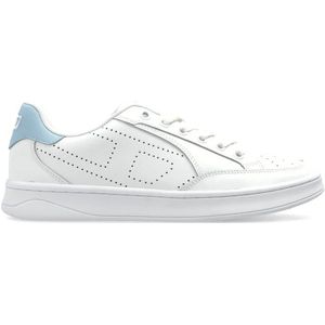 Diesel, Dames, Schoenen, Wit, Maat: 35 EU Leer,