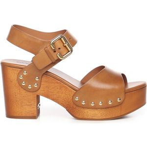 Chloé, Dames, Schoenen, Bruin, Maat: 39 EU Leer,