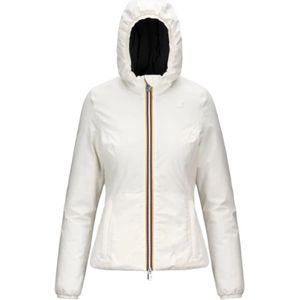 K-Way, Dames, Jassen, Wit, Maat: L Poliester,