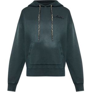 Amiri, Heren, Sweatshirts & Hoodies, Grijs, Maat: XL Katoen,