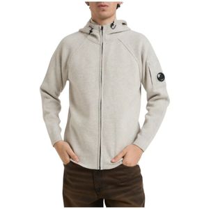 C.p. Company, Heren, Sweatshirts & Hoodies, Grijs, Maat: XL Wol,