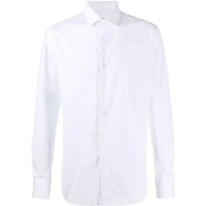 Xacus, Heren, Overhemden, Wit, Maat: 3XL Katoen,