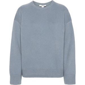 Vince, Dames, Sweatshirts & Hoodies, Blauw, Maat: XL Katoen,