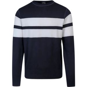 Paul & Shark, Heren, Sweatshirts & Hoodies, Blauw, Maat: XL Katoen,