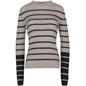 8Pm, Dames, Truien, Veelkleurig, Maat: XS Wol,