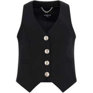 Guess, Dames, Jassen, Zwart, Maat: 2XL