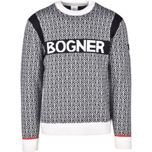 Bogner, Heren, Truien, Zwart, Maat: L Wol,