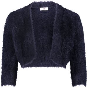 Vera Mont - Bolero - Blauw - Gebreid - 3/4 Mouwen