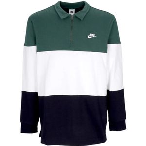 Nike - Club+ CB - Polo met Lange Mouwen - Katoenen Jersey