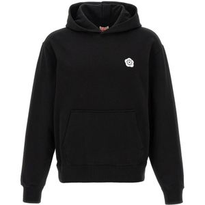 Kenzo, Heren, Sweatshirts & Hoodies, Zwart, Maat: S