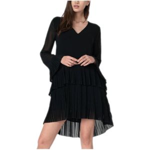 Pepe Jeans, Dames, Jurken, Zwart, Maat: M