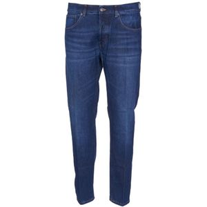 Dondup, Heren, Jeans, Blauw, Maat: W35