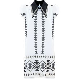 Kocca, Dames, Jurken, Wit, Maat: S Katoen,