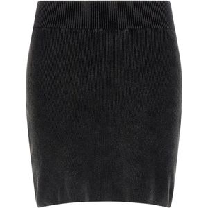 Alexander Wang, Dames, Rokken, Zwart, Maat: S Katoen,