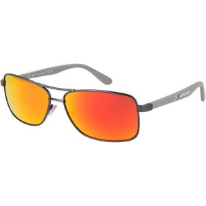 BMW - Aviator Metalen Zonnebril - Grijs - Met Spiegelglazen