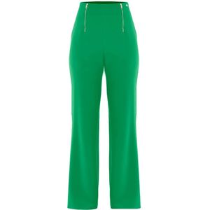 Kocca, Dames, Broeken, Groen, Maat: XS