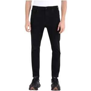 Dondup, Heren, Jeans, Zwart, Maat: W38 Katoen,