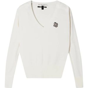 10Days, Dames, Truien, Wit, Maat: XS Kasjmier,
