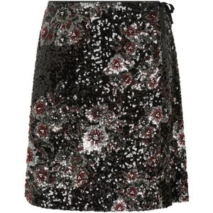 Maliparmi, Dames, Rokken, Zwart, Maat: S Poliester,