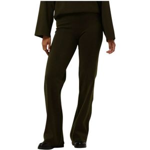 Another Label, Dames, Broeken, Zwart, Maat: Xs/S Nylon,