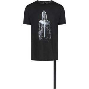 Rick Owens, Heren, Tops, Zwart, Maat: S Katoen,