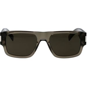 Saint Laurent - SL 659 - Zonnebril - Bruin - Acetaat - 100% UVA/UVB Bescherming