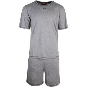 Diesel, Heren, Nachtkleding & Lounge, Grijs, Maat: L Katoen,