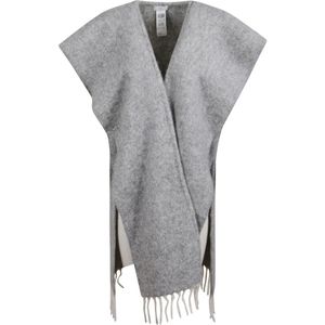 Peserico, Dames, Jassen, Grijs, Maat: ONE Size