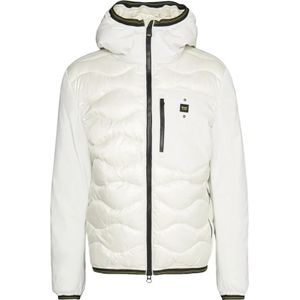 Blauer, Heren, Jassen, Wit, Maat: M Synthetisch,