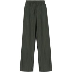 Balenciaga, Heren, Broeken, Groen, Maat: M Katoen,