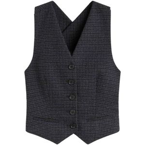 Philosophy di Lorenzo Serafini, Dames, Jassen, Blauw, Maat: 2XS Poliester,