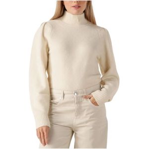 Marant étoile, Dames, Truien, Beige, Maat: S Polyamide,