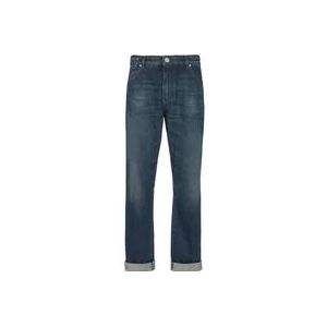 Balmain Vintage straight-leg jeans , Blue , Heren , Maat: W32