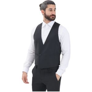 Patrizia Pepe, Heren, Pakken, Zwart, Maat: M