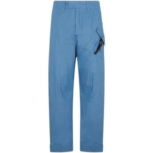 Dior, Heren, Broeken, Blauw, Maat: L Katoen,