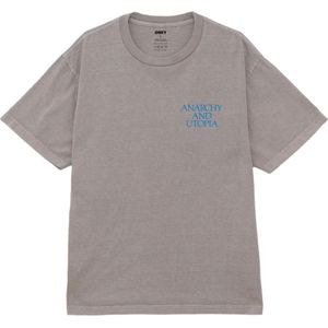 Obey, Heren, Tops, Bruin, Maat: S Katoen,