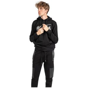 Les Hommes - Hoodie - Zwart - Katoen