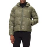 EA7 Emporio Armani - MOUNTAIN - Gewatteerd Jack - Regular Fit - All-over Logoprint