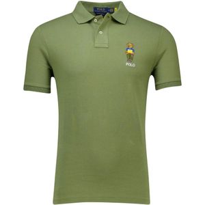 Polo Ralph Lauren - Poloshirt - Groen - Katoen - Korte Mouwen