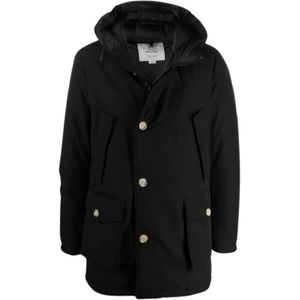 Woolrich Ramar Arctic Parka met beschermende capuchon , Black , Heren , Maat: 2XL